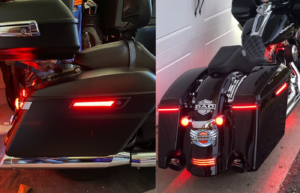 LED Saddle bag Latch Lights for Harley Davidson