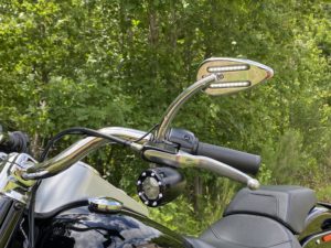 LED Lighted Motorcycle Mirrors