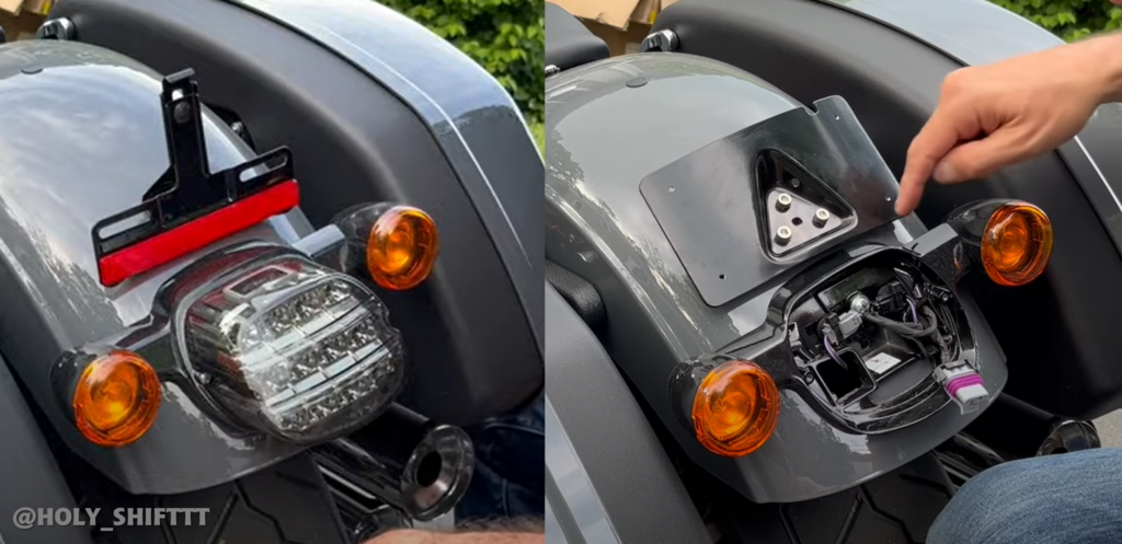 2020 low rider s sales tail light